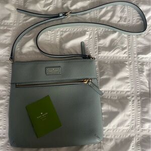 Kate Spade Pale Blue Crossbody Bag